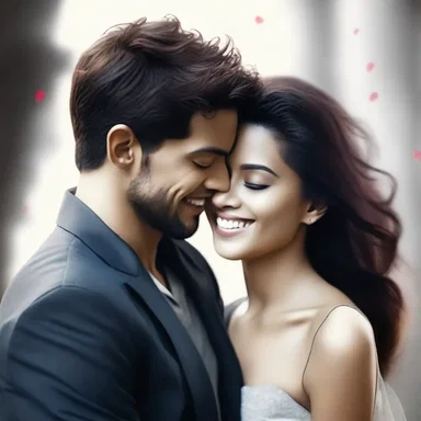 In the midst of the chaos, he couldn't help but feel his heart skip a beat when she smiled, completely brain-ing him with her beauty.