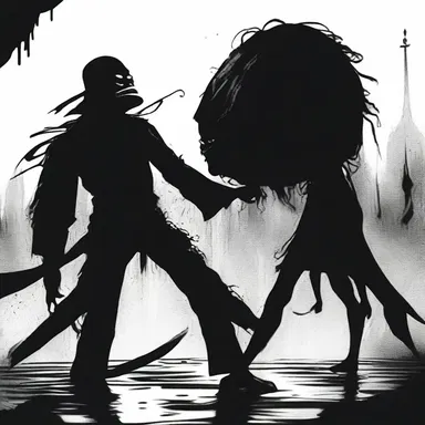 The dark and twisted tale took a horrifying turn when the sinister villain plotted to decapitate the innocent protagonist.