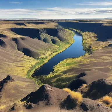 The movie showcased the breathtaking beauty of the scablands in eastern Washington.