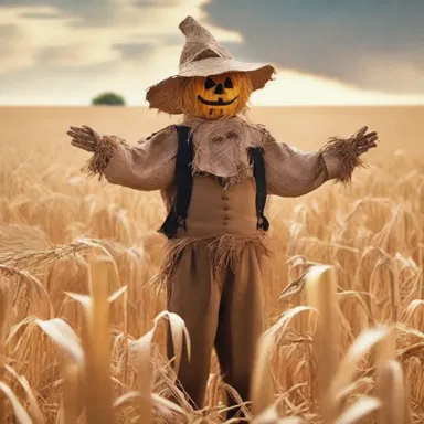 Why did the scarecrow apologize for the din? He didn't mean to cause such a commotion in the cornfield!