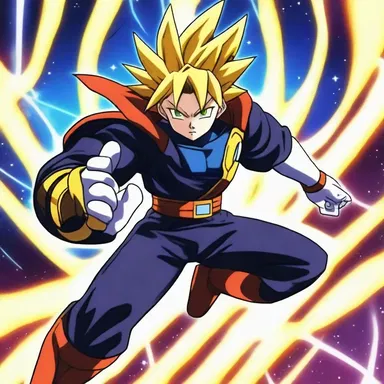 As the protagonist activated his superpower, the din of his energy pulsated through the entire anime series.