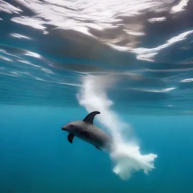 The documentary about marine life featured a scene with a whiff swimming gracefully in the ocean.