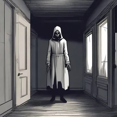 As the protagonist entered the haunted house, they caught a chilling whiff of cold air, sending shivers down their spine.