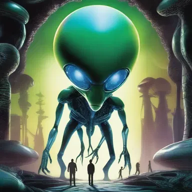In the futuristic world of this sci-fi novel, alien creatures whiffed vaporized substances as a form of communication.