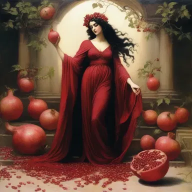 In Greek mythology, Hades whiffed the scent of the pomegranate seeds that tied Persephone to the underworld.