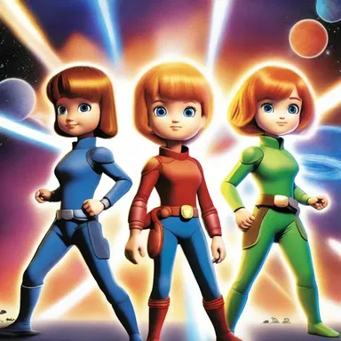 In the science fiction novel, a group of tykes with special powers join forces to save the galaxy.