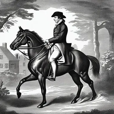 During the American Revolution, Paul Revere rode his horse from Boston to Lexington, covering a distal distance.