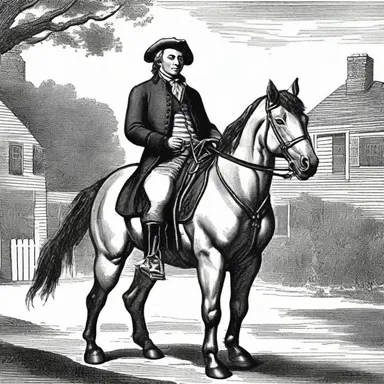 During the American Revolution, Paul Revere rode his horse from Boston to Lexington, covering a distal distance.