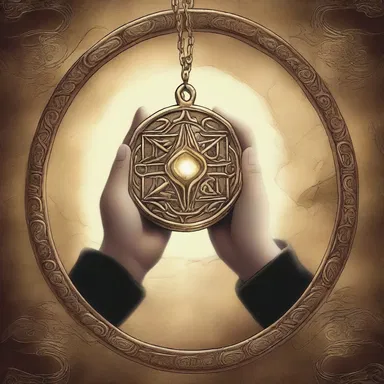 In the fantasy novel, the protagonist discovers a magical amulet that grants them the ability to teleport to distal realms.
