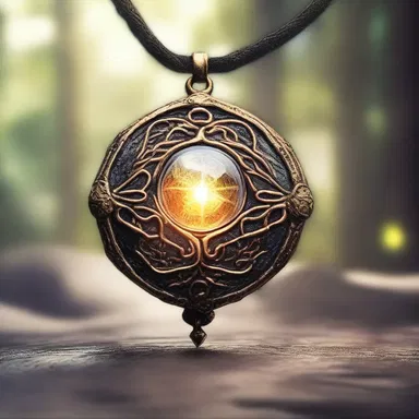 In the fantasy novel, the protagonist discovers a magical amulet that grants them the ability to teleport to distal realms.