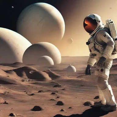 The science fiction movie showcases futuristic technology that enables humans to explore distal planets in outer space.