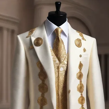 According to Greek mythology, the lapel on this coat is said to have been blessed by the gods.
