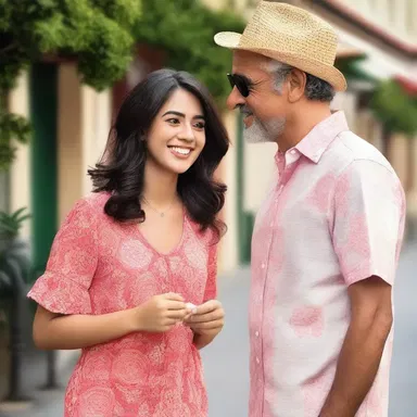 In the romantic comedy movie, a newcomer to the town falls in love with a local resident.