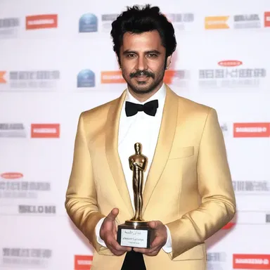 The film festival introduced an impressive newcomer who won the Best Actor award.