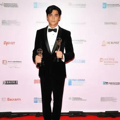 The film festival introduced an impressive newcomer who won the Best Actor award.