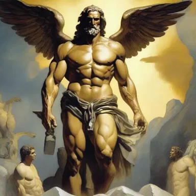 In Greek mythology, the god Prometheus was sentenced to excruciation for stealing fire from the gods and giving it to humans.