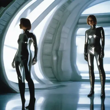 In the science fiction movie, the jump cuts added a sense of disorientation to the futuristic setting.
