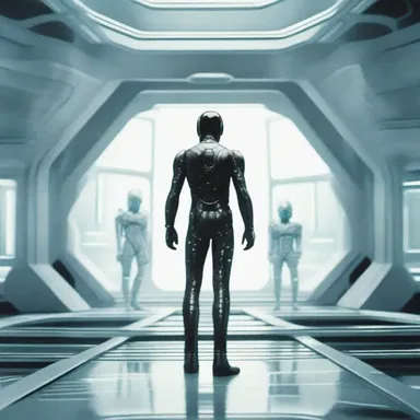 In the science fiction movie, the jump cuts added a sense of disorientation to the futuristic setting.