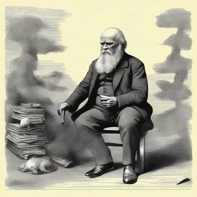 The life scientist conducted research on Charles Darwin's theory of evolution.