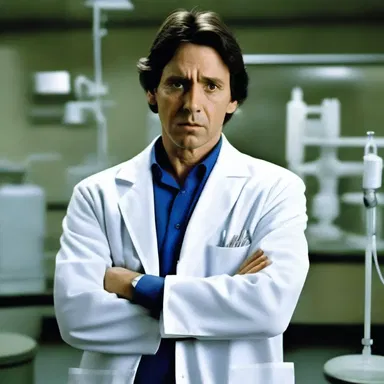 In the movie, the protagonist is portrayed as a brilliant life scientist who discovers a cure for a deadly disease.