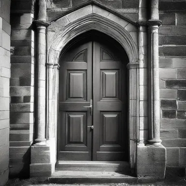 As the old church door opened, a screaky sound resonated through the quiet sanctuary, reminding everyone of the sacredness of the place.