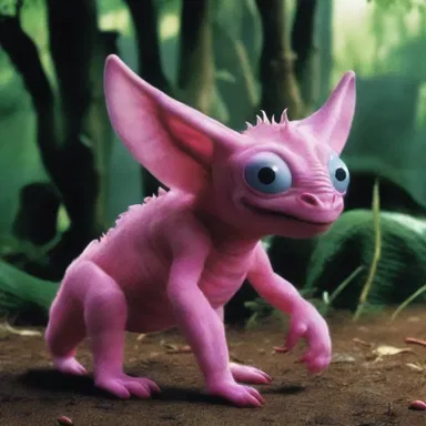 The movie depicted a fictional creature that was monecious, showcasing its unique reproductive abilities.