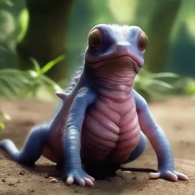 The movie depicted a fictional creature that was monecious, showcasing its unique reproductive abilities.