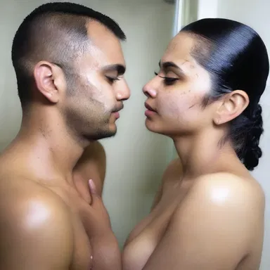 She was obsessed with her partner, constantly showering them with love and affection.