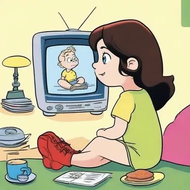 As a child, she was obsessed with watching cartoons every Saturday morning.