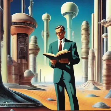 He was obsessed with reading science fiction novels and imagined himself as a part of those futuristic worlds.