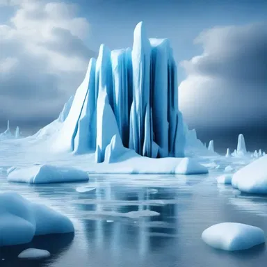 In the futuristic world depicted in the science fiction novel, the ice caps on Earth were receding rapidly due to global warming.