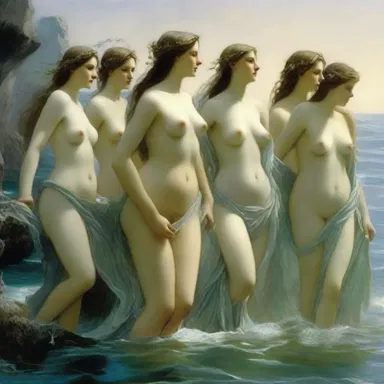 According to Greek mythology, the sea nymphs used byssus to fasten their garments in an ethereal fashion.