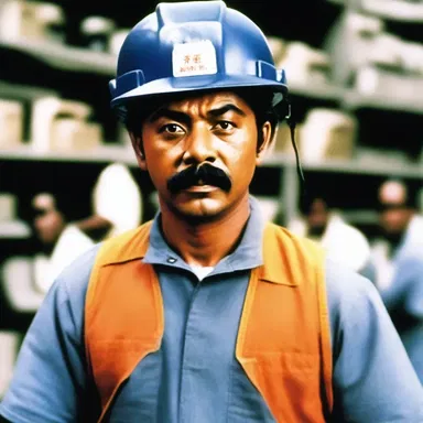 In the movie, the protagonist used mimicry to escape from the enemy by disguising himself as a maintenance worker.