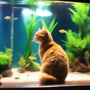Why did the cat prowl around the fish tank? Because it was trying to catch a glimpse of the scale models!