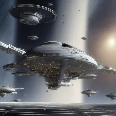 In the futuristic world of the novel, spaceships were controlled by advanced carrier waves.