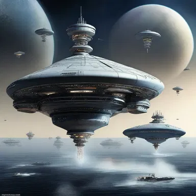 In the futuristic world of the novel, spaceships were controlled by advanced carrier waves.