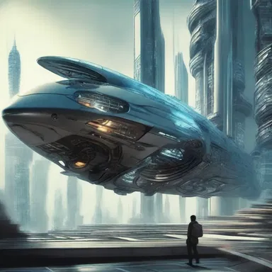 In the science fiction novel, the protagonist relies on a futuristic contraption to travel through time.