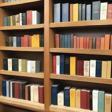 The circulating library offers a wide range of literature classics for borrowers to enjoy at home.