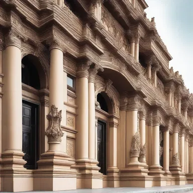 The use of soldiering in architecture & interior design can be seen in buildings with elaborate facades that lack proper structural integrity.
