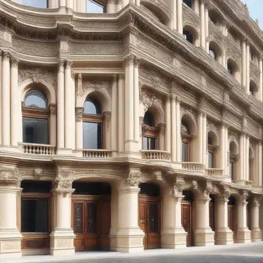 The use of soldiering in architecture & interior design can be seen in buildings with elaborate facades that lack proper structural integrity.