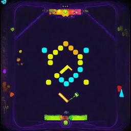 A player intensely engrossed in Geometry Dash, with reflections of the colorful and geometrically complex game dancing in his eyes.