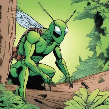 In the comic book series, the superhero used their ability to communicate with tree crickets to gather vital information and uncover hidden secrets.