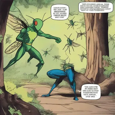 In the comic book series, the superhero used their ability to communicate with tree crickets to gather vital information and uncover hidden secrets.