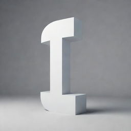 A 3D rendition of the number 1. The numeric character is in a bold, eye-catching typeface, standing strong and solitary on a plain background, exuding a sense of power and importance.