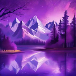 A high-quality digital art image depicts a fantastical landscape with towering crystal mountains, their facets catching and refracting light