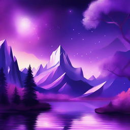 A high-quality digital art image depicts a fantastical landscape with towering crystal mountains, their facets catching and refracting light