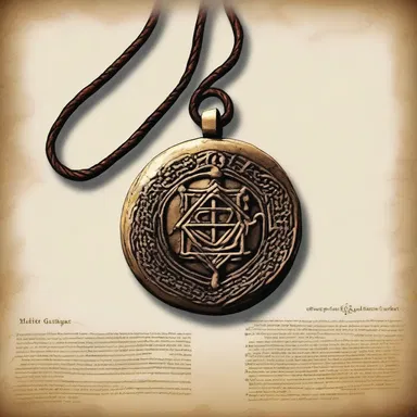 The magical amulet was said to possess vital powers that could restore life.