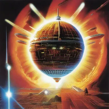 The vital energy pulsating through the science fiction novel made it an exhilarating read.