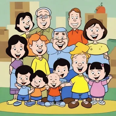 The vital characters in the cartoon series brought laughter and joy to children and adults alike.