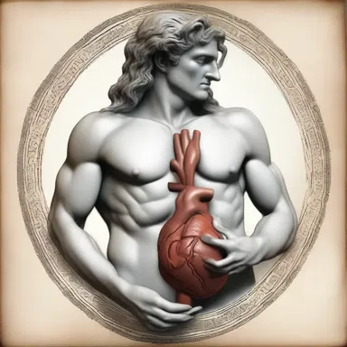 In Greek mythology, the vital organ of the body was believed to be the heart.